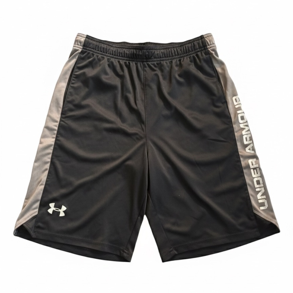 Under Armour Men's Athletic Shorts in Black and Gray
